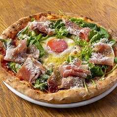 生ハムと蘭王卵のビスマルク【ロッソ】