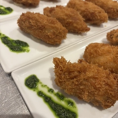 【魚】宮島産大粒牡蠣フライ