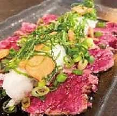 【人気】牛炙りポン酢