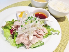 ネギ豚しゃぶ定食