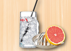 生絞りルビーグレープフルーツサワー※画像は「生搾りルビーグレープフルーツサワー」です。