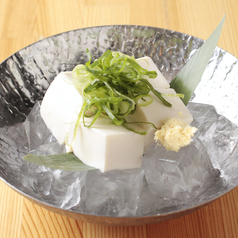 十勝大豆の冷奴