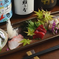 柳橋市場から仕入れる鮮魚！旬の味覚を心ゆくまで◎