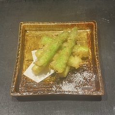 アスパラ天ぷら