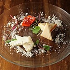 ワインに合うチーズ盛り合わせ