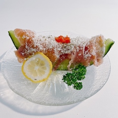 生ハムとメロン