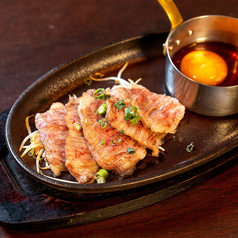黒毛和牛カルビ焼肉 すき焼風