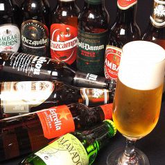 スペインビール(600円~)