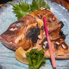 鯛かま塩焼き
