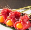 料理メニュー写真&nbsp;【魚真の名物商品】濃厚な旨味が口いっぱいに広がる逸品！「名物 黒毛和牛のちょうちん１本」