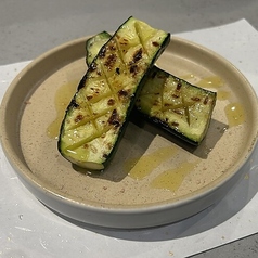ズッキーニの炭火焼き