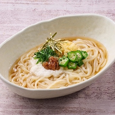 さっぱり 梅かつおうどん
