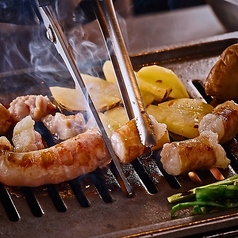 牛ホルモンタレ焼き