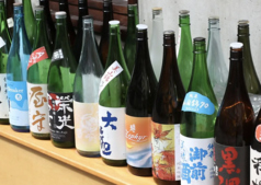 信州ワイン、日本酒、ブランドウィスキーも豊富にご用意