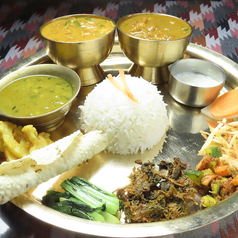 ネパールダルバートセット NEPALI DAL BHAT SET