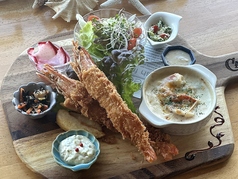 海辺のごちそうプレート