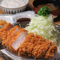 料理メニュー写真 黒豚ロースカツ定食(特上)