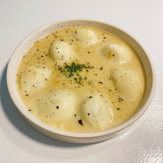 モッツァレラのクリーム煮