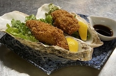 三陸産牡蠣のフライ