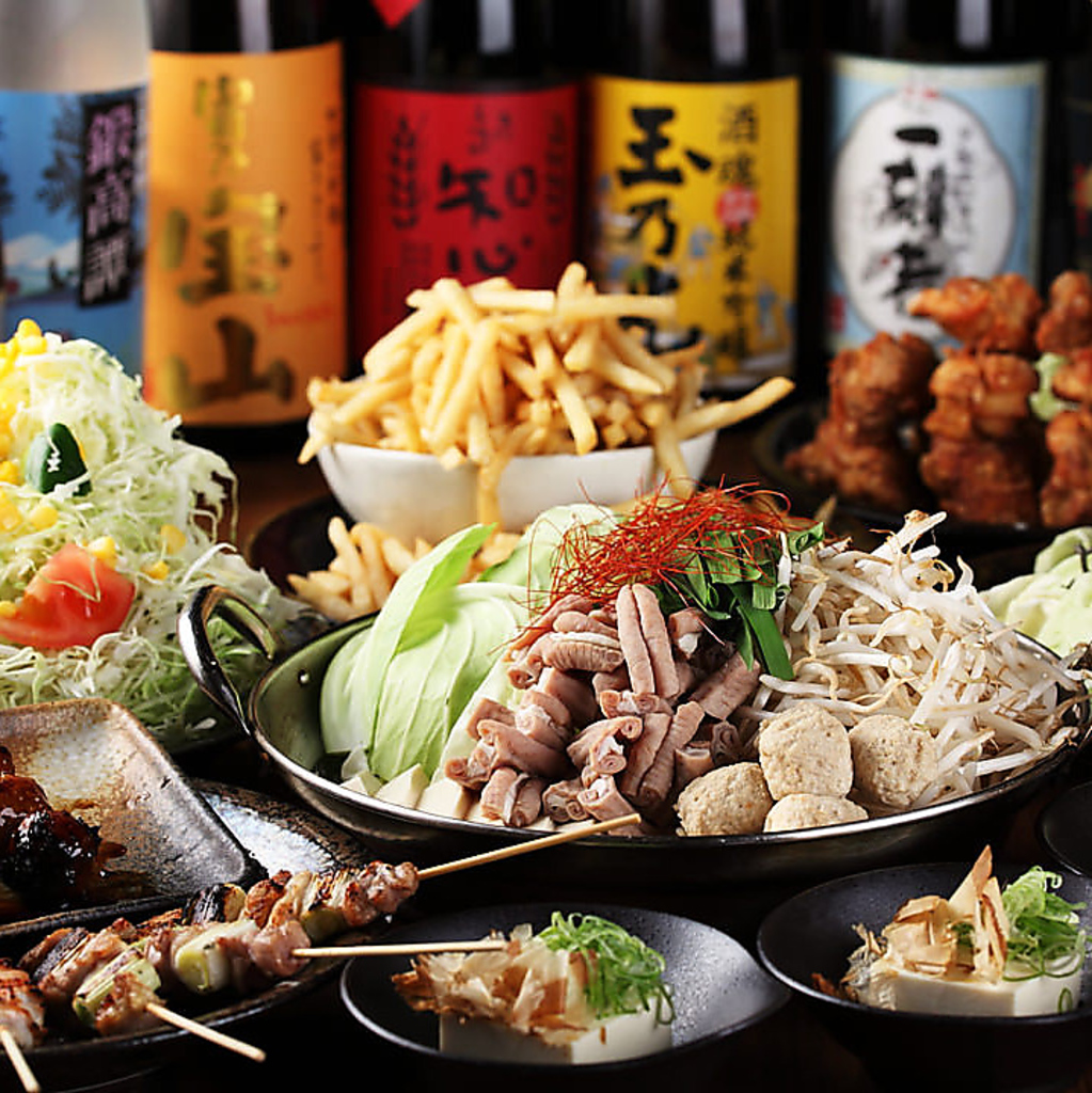 ゆったり3時間飲み放題付き、お鍋付きのボリューム満点な【信長スペシャルコース】4500円(税抜)♪