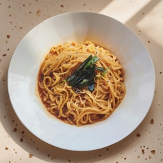 焦がし葱の和え麺