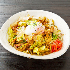 温玉ソース軍鶏焼きそば