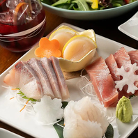 旬や季節に合わせた鮮魚をご用意！新鮮なネタをご提供☆