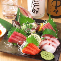 【海鮮が旨い】豊富な居酒屋メニューをリーズナブルに◎