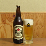 キンキンに冷えたビールはいかがでしょうか？暑い日や仕事帰りにぴったりの一杯です！喉越しの良さ◎