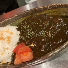 桜の黒カレー