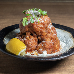 鶏もも肉の唐揚げ～イタリアンフリット風～