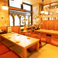 お子様連れもOK◎どなた様でも利用しやすい和空間