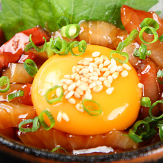 生ハムのユッケ 韓国風