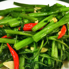 35.空芯菜炒め