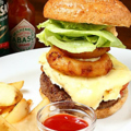 料理メニュー写真 マロチーズバーガー