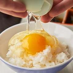 「青玉」の卵かけご飯
