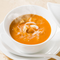 料理メニュー写真 名物　うにとフカヒレのスープ