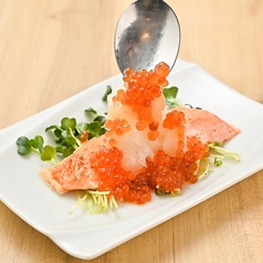 銀鮭のいくらおろし