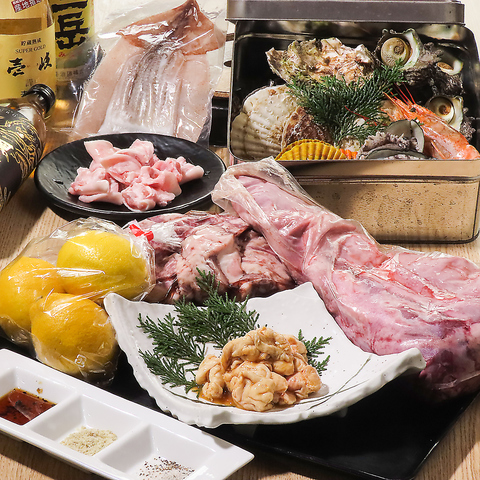 鮮度抜群の海鮮を、贅沢に網焼きで♪