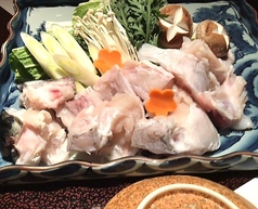 ふぐちり鍋（一人前～）お作りしてお持ち致します