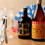 ご希望の方には焼酎ボトルセットでご提供いたします♪何名様でもOK！