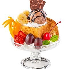 プチハニトーアラモードチョコバナナ