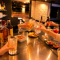 料理メニュー写真&nbsp;会話が弾む特等席！スタッフと楽しく飲めるカウンター