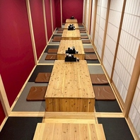 35名様までの大規模なお集まりに◎