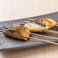 魚醤油干し 炭火焼き 三種盛り 