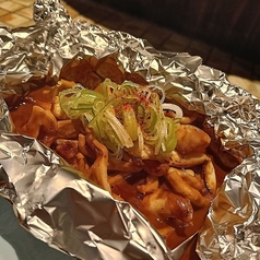 スルメイカ バターホイル焼き