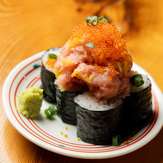 新鮮な魚、お寿司にしちゃいました。