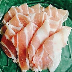 三元豚の豚バラスライス