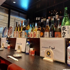 おすすめ日本酒は2階禁煙席でお楽しみください