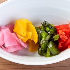 漬物盛り合わせ